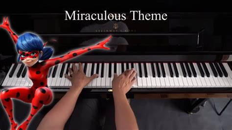 Miraculous Ladybug Theme Song - Piano Tutorial - YouTube