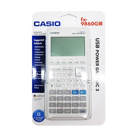 Buy Casio FX-9860GIII Graphic Calculator for Engineering & Classroom