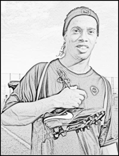 Ronaldinho Drawing at GetDrawings | Free download