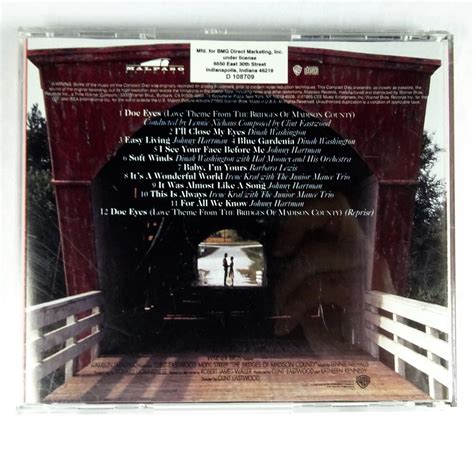 The Bridges of Madison County Soundtrack CD Various Artists | eBay