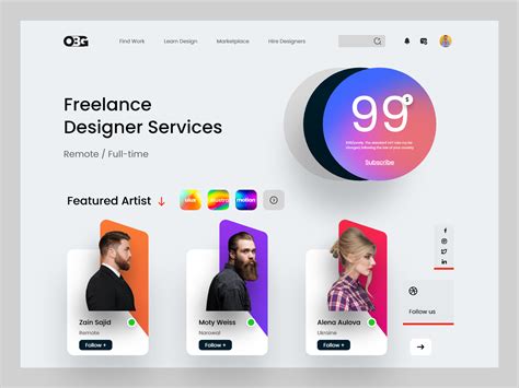 Freelance Designer Portfolio by Masud Rana on Dribbble