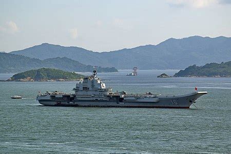Chinese aircraft carrier Liaoning - Wikipedia
