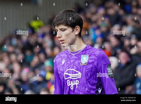 Sheffield, UK. 20th Jan, 2024. Sheffield Wednesday goalkeeper James Beadle (26) during the ...