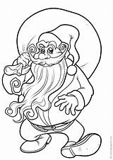 Santa Beard Coloring Pages sketch template