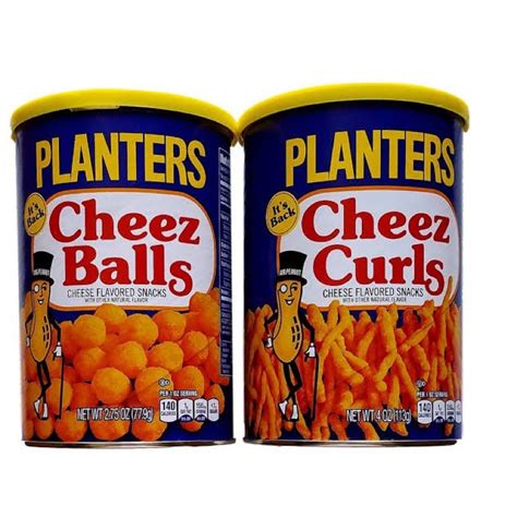 Planters Cheese Balls Cheese/Curls Flavored Snack 4oz | Shopee Philippines