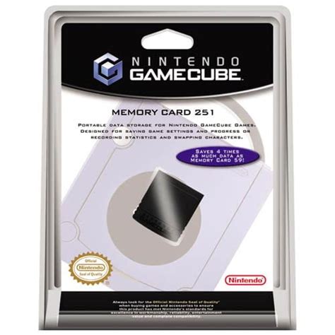 Gamecube Memory Card 251 - Walmart.com - Walmart.com