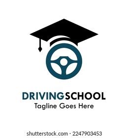 Driving School Logo Template Illustration Stock Vector (Royalty Free) 2247903453 | Shutterstock