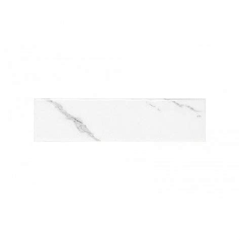 Architect Carrara White 5cm x 20 cm Wall Tile - Wall Tiles from British Ceramic Tile UK