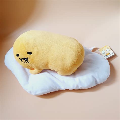 Gudetama Grumpy Big Plush Stuff toy on Carousell