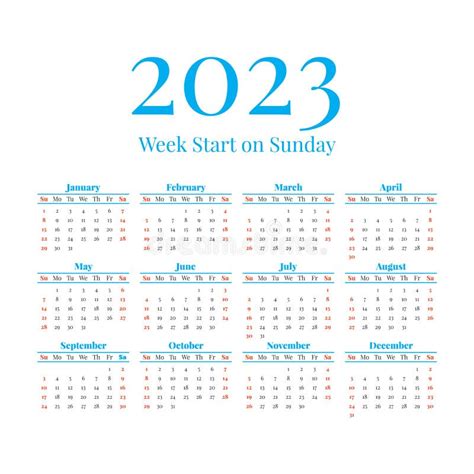 2023 Calendar With Week Numbers South Africa - IMAGESEE