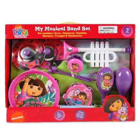 Dora Musical band Set Toy / Drum /Dora The Explorer Musical Instruments ...