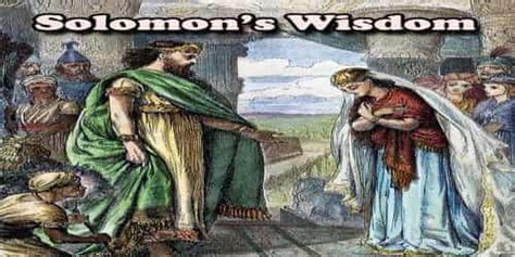 Solomon’s Wisdom - Assignment Point