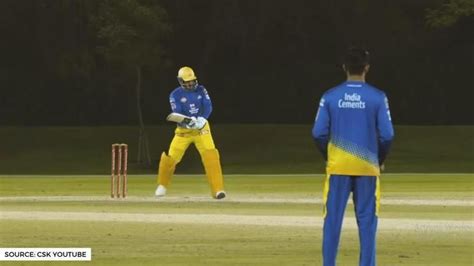 MS Dhoni 'The Helicopter takes off': CSK fans thrilled with captain's ...