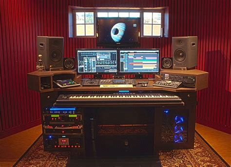 diy home studio furniture | Music studio room, Music studio, Home studio desk