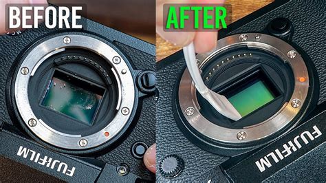 Fujifilm Sensor Cleaning - YouTube