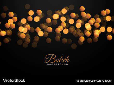 Bokeh black background - howTros