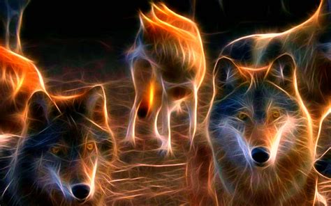 Neon Wolf Wallpapers - Wallpaper Cave