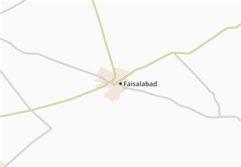 MICHELIN Faisalabad map - ViaMichelin