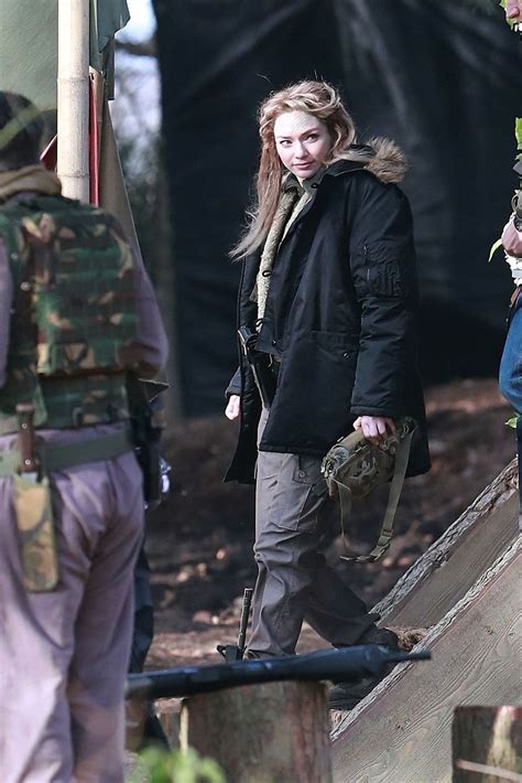 ELEANOR TOMLINSON on the Set of Intergalactic in Alderley Edge 03/15/2020 – HawtCelebs