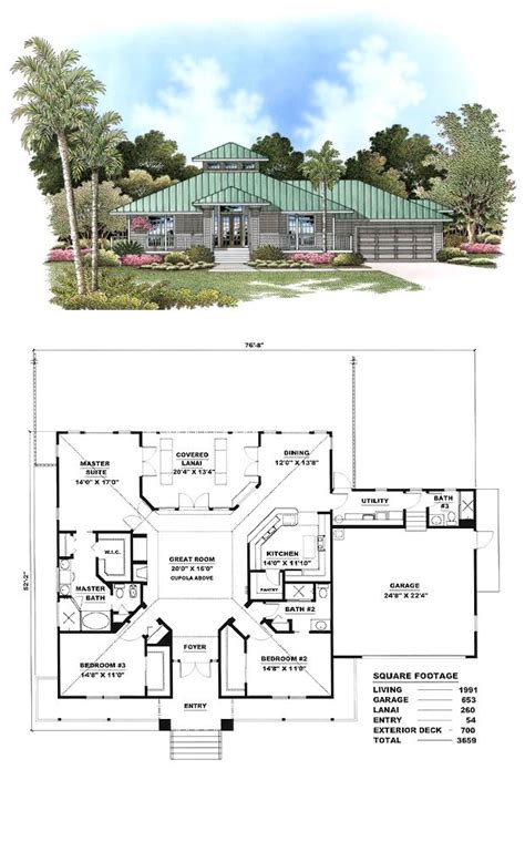 Florida Cracker Style Home Plans | plougonver.com