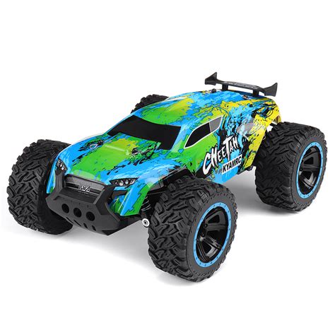 1/14 2WD 2.4G Big Foot Off-road RC Car High Speed 20km/h Vehicle Models ...