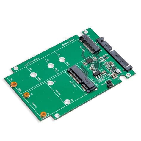 Syba Dual M.2 & mSATA SSD Slot to SATA III Interface 2.5" Enclosure - Walmart.com - Walmart.com