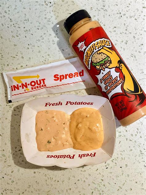 Comparison: In-N-Out Burger Spread vs. Trader Joe's Magnifisauce : r/traderjoes