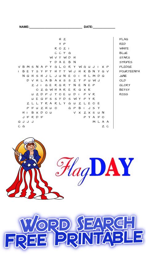 Flag Day Printable Activities