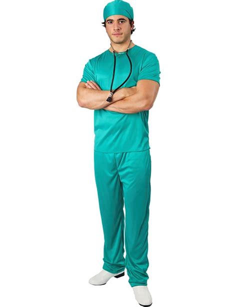 Surgeon Doctor Medical Scrubs Adult Costume - Standard - Walmart.com - Walmart.com