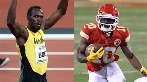 Usain Bolt open to race NFL star Tyreek Hill, drops first album