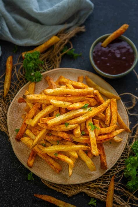 Air Fryer Frozen French Fries Recipe + Video