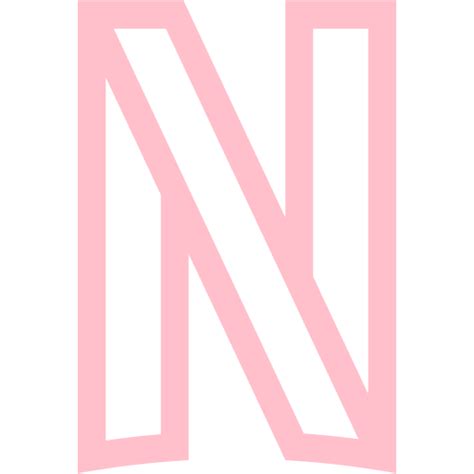 Pink netflix icon - Free pink site logo icons