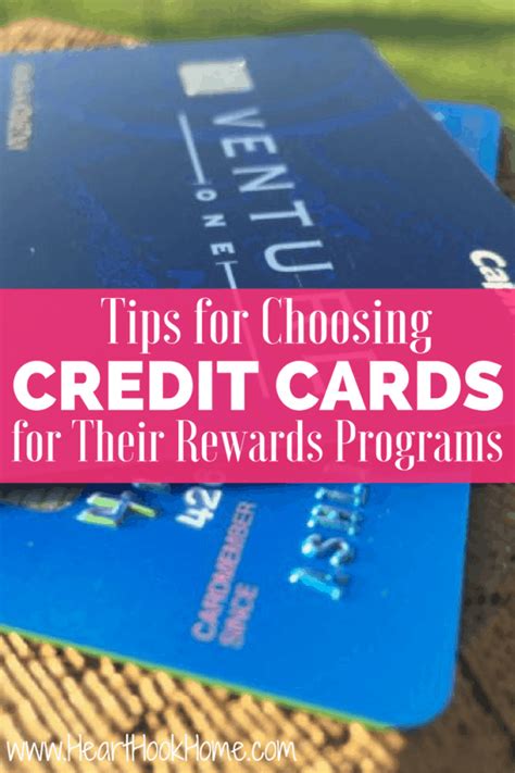 Tips for Choosing Credit Cards (for Their Rewards Programs)