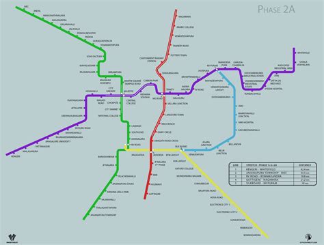 Bangalore Namma Metro Map - World Map