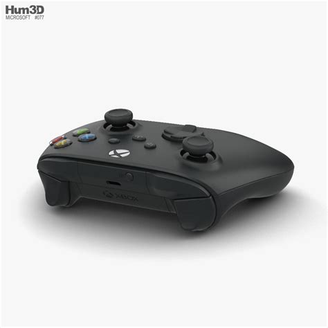 Microsoft Xbox Series X Controller 3D model - Download Game Console on ...