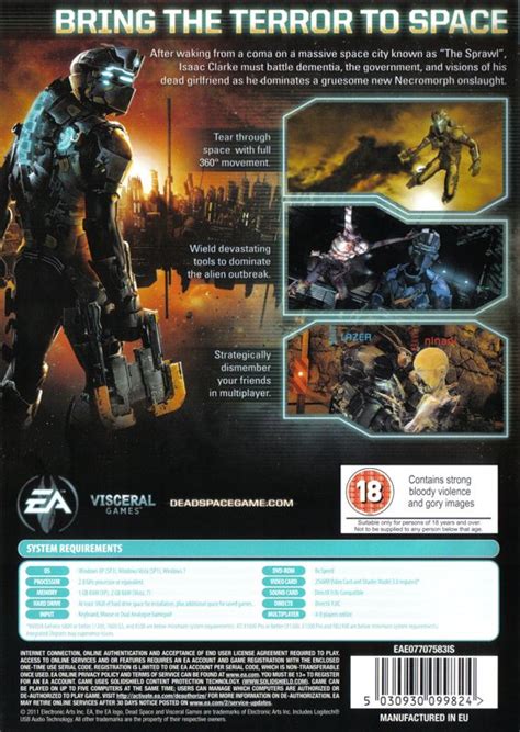 Dead Space 2 cover or packaging material - MobyGames