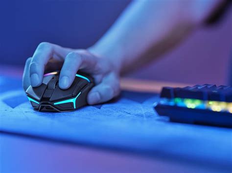 This customizable RGB mouse by CORSAIR is precise