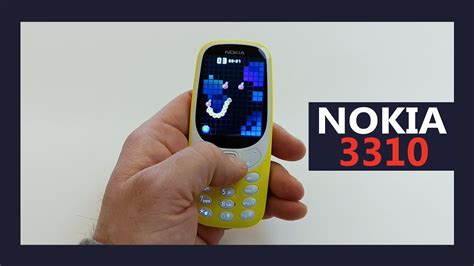 New Nokia 3310 hands on - Nostalgia rebooted - YouTube