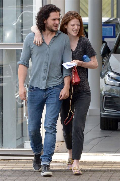 Kit Harington and Rose Leslie Look So In Love During Their First Post-Wedding Appearance