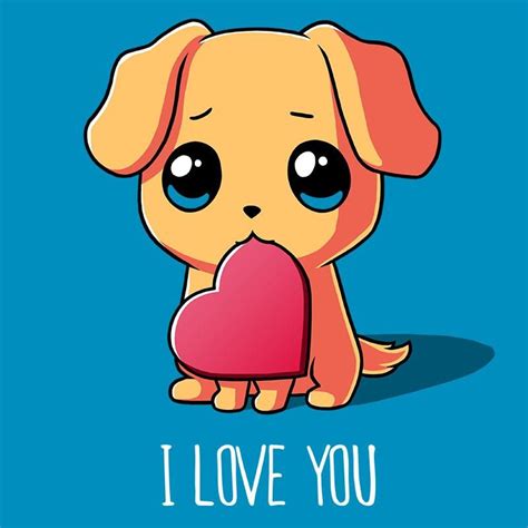 Puppy Love t-shirt TeeTurtle | Cute kawaii drawings, Puppy drawing, Cute animals