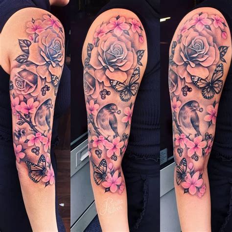 11+ Feminine Cherry Blossom Tattoo Ideas That Will Blow Your Mind!