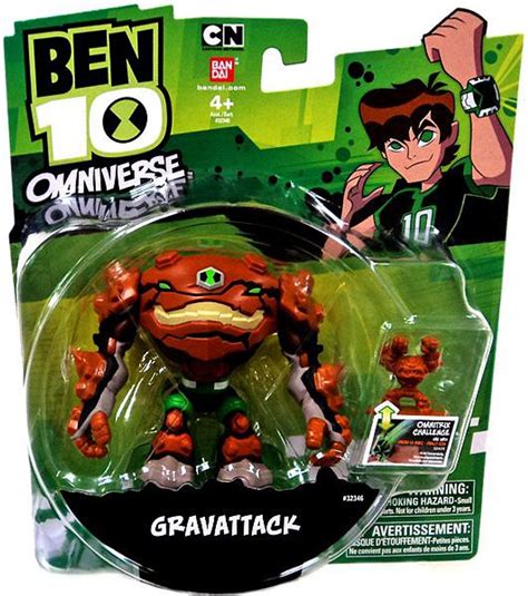 Ben 10 Omniverse Gravattack 4 Action Figure Bandai America - ToyWiz