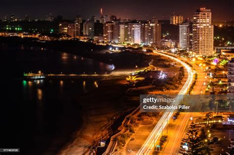 Punta Del Este By Night High-Res Stock Photo - Getty Images