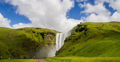 Skogafoss waterfall, Iceland. [OC] [4742x2467] : r/EarthPorn