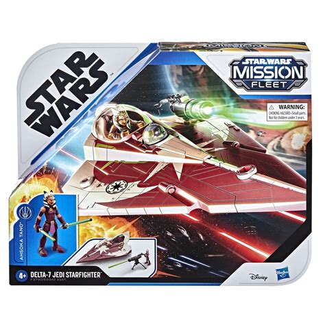 Buy Star Wars Toys Mission Fleet Ahsoka Tano Delta-7 Jedi Starfighter ...