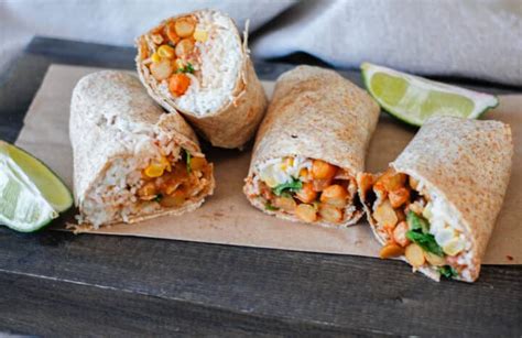 Chickpea Wraps - Quick & Easy Vegan Protein - VegKitchen