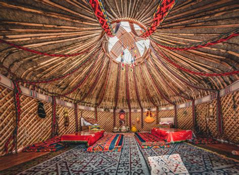 Interior Of A Mongolian Yurt Luxurious By Corepics ...