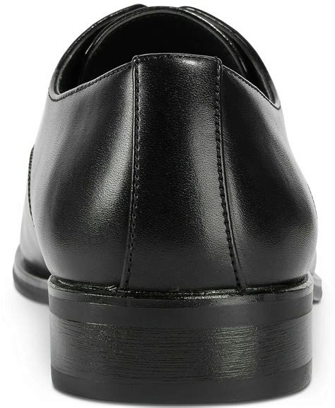 Alfani Dress Shoes Mens Ralphie Moc Toe Oxford Black Shoes - Size10s