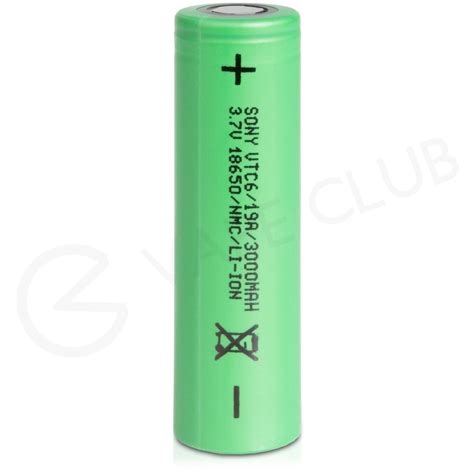 Sony VTC6 18650 Rechargeable Vape Battery (3000mAh 15A)