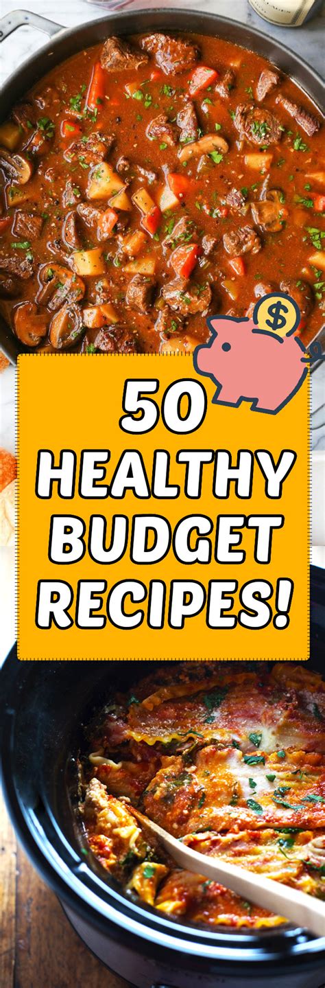 50 Budget Meals That Are Healthy, Cheap And Delicious! Simple As That! - TrimmedandToned